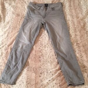 J. Crew Women's High Rise Jeans - Light Gray